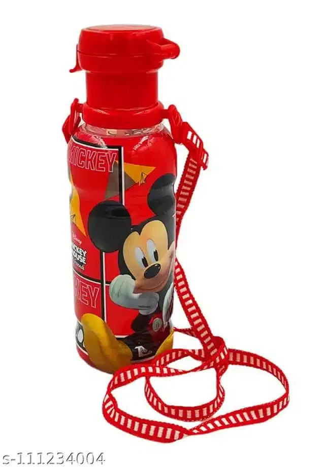 Plastic Water Bottle, Multicolor, 500 ml