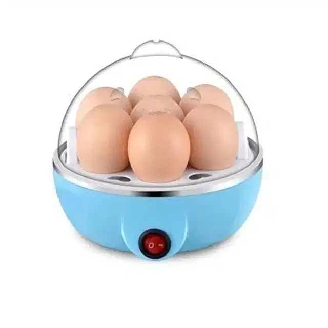 Single Layer Electric Egg Boiler, Blue