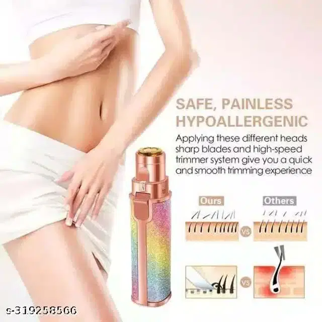 2 in 1 Eyebrow Trimmer, Multicolor