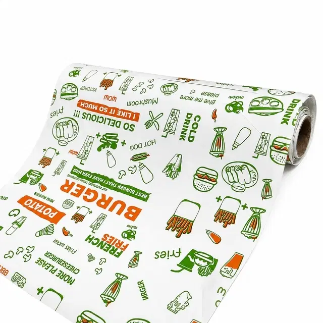G&M Butter/Food Wrapping Basic Paper Roll 500g