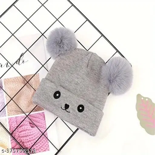 Solid Cap for Kids (Multicolor)