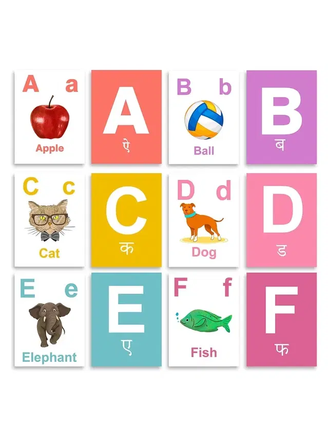 ILearnnGrow Alpahabet Flash Cards