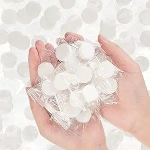 Microfiber 40 Pcs Coin Tissues, Set of 1