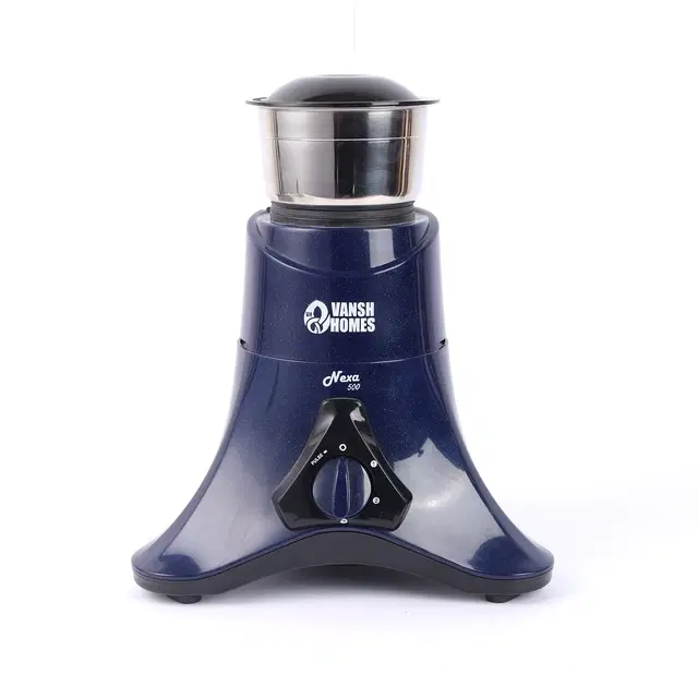 Vansh Home Appliances 2-Jar Mixer Grinder | 500W Powerful Motor | Stainless Steel Jars | Multi-Purpose Grinding & Blending | ISI Certified | Kitchen Essential