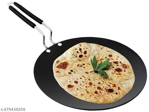 Cast Iron Tawa, Black