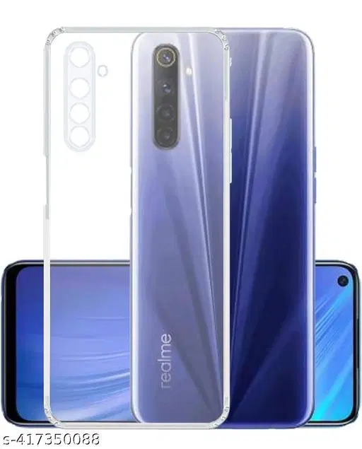 Silicone Mobile Cover for Realme 6i / Realme 6, Multicolor