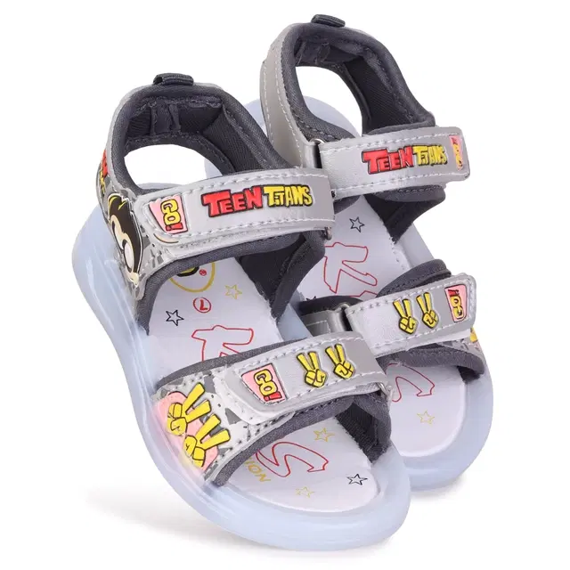Sandals for Boys (Grey, 7C)