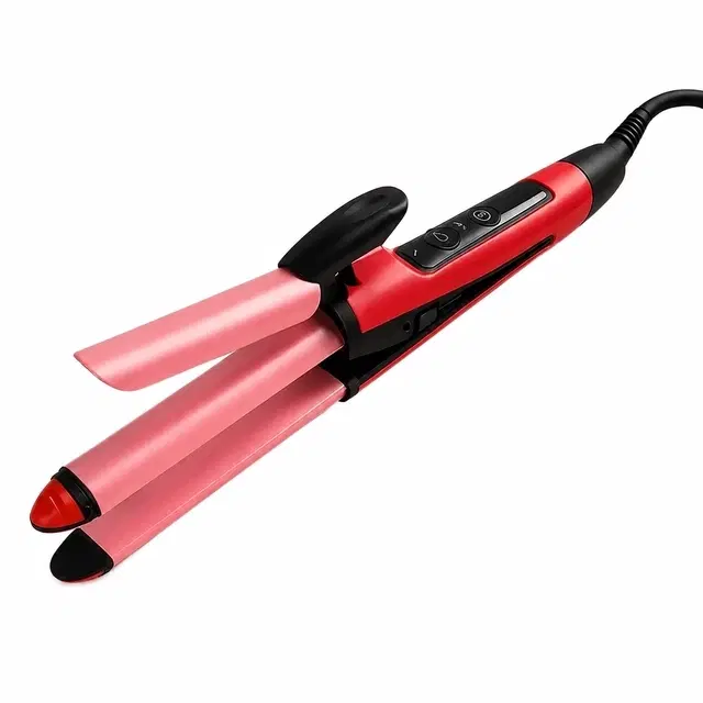 Ceramic Coating Hair Straightener and Curler 2 in 1 Hair Straightener Hair Straightener