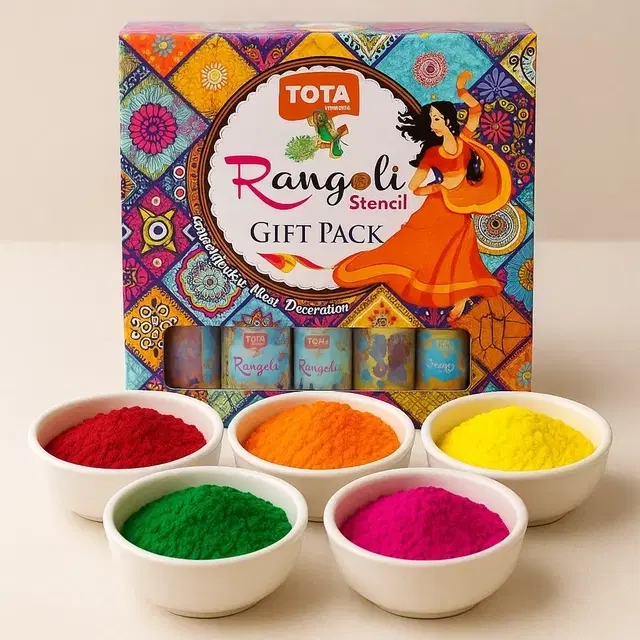 Tota Rangoli Gift Pack, 850 g