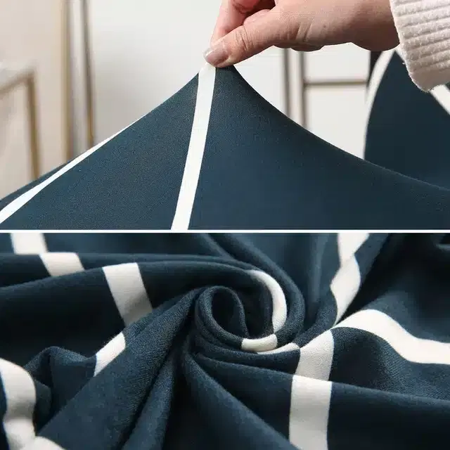 Polycotton Chair Cover, Multicolor, Pack of 2