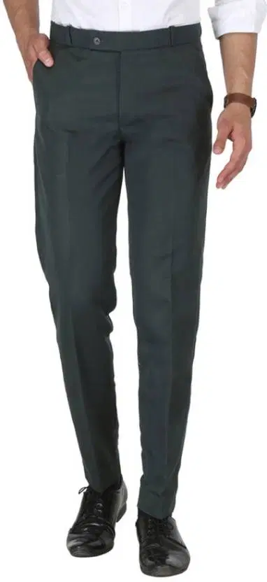 Cotton Trouser for Men (Black, 30)