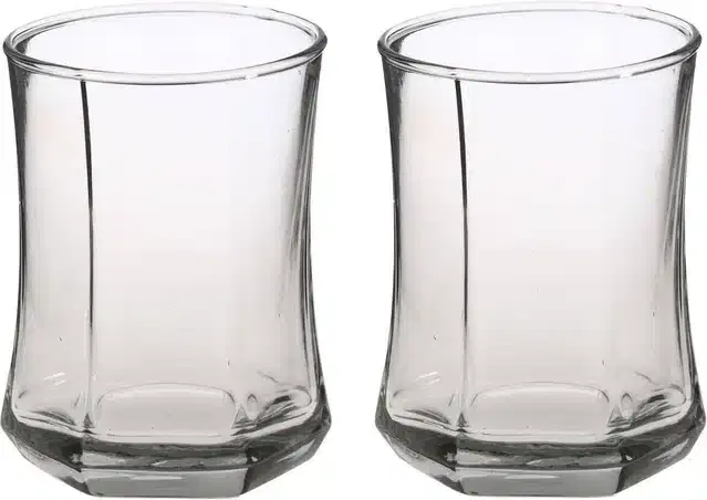 Fancy Water & Wine Glass, 280 ml, Pack of 2