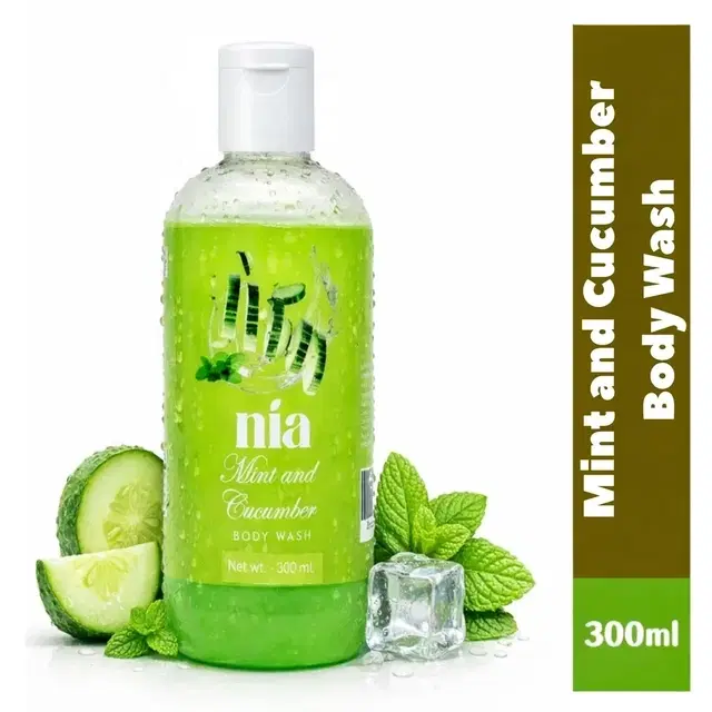 Nia Mint & Cucumber Body Wash 300 ml