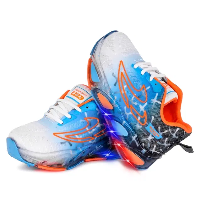 Casual Shoes for Boys (Orange, 10C)