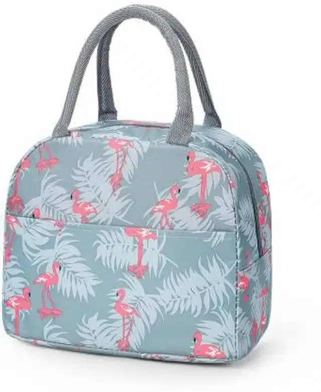 Polyester Printed Lunch Bags, Multicolor