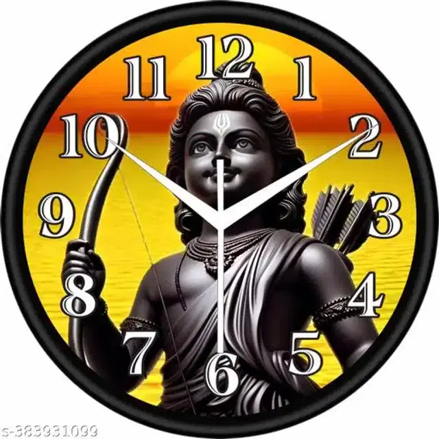 Analog Wall Clock for Home, Multicolor