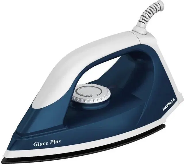 Havells Glace Plus 1000 W Dry Iron (Blue)