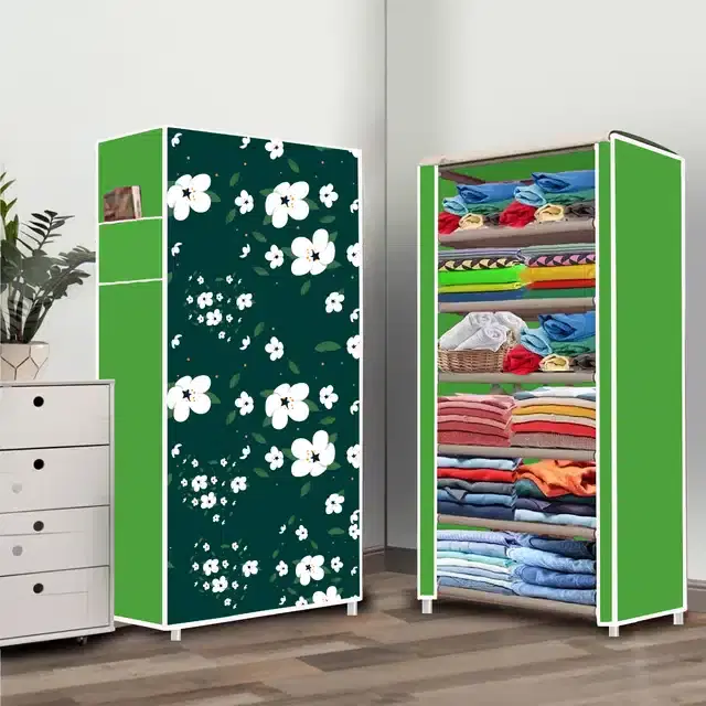 Portable Lightweight Cloth Storage Bag, Green