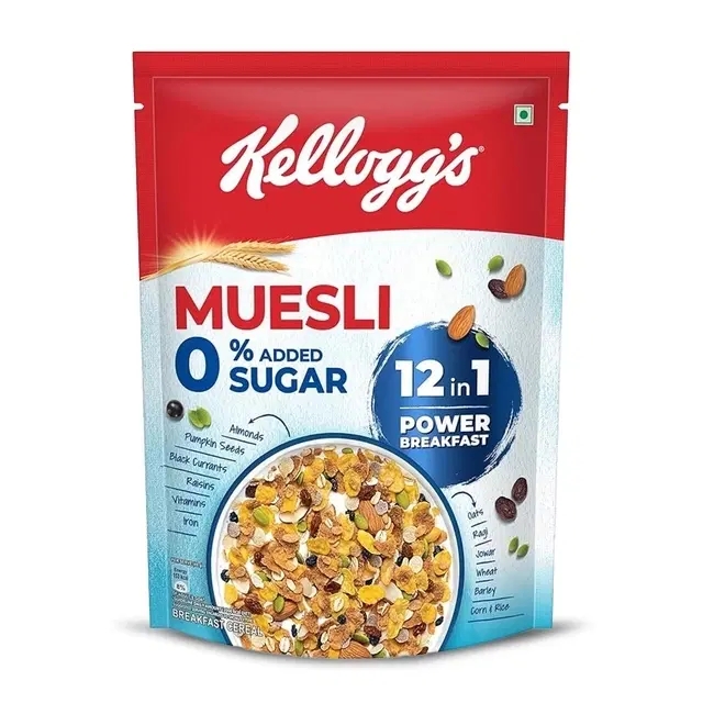 Kellogg'S No Added Sugar Muesli (Carton) 500 g