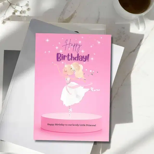 Birthday Greeting Card, Multicolor