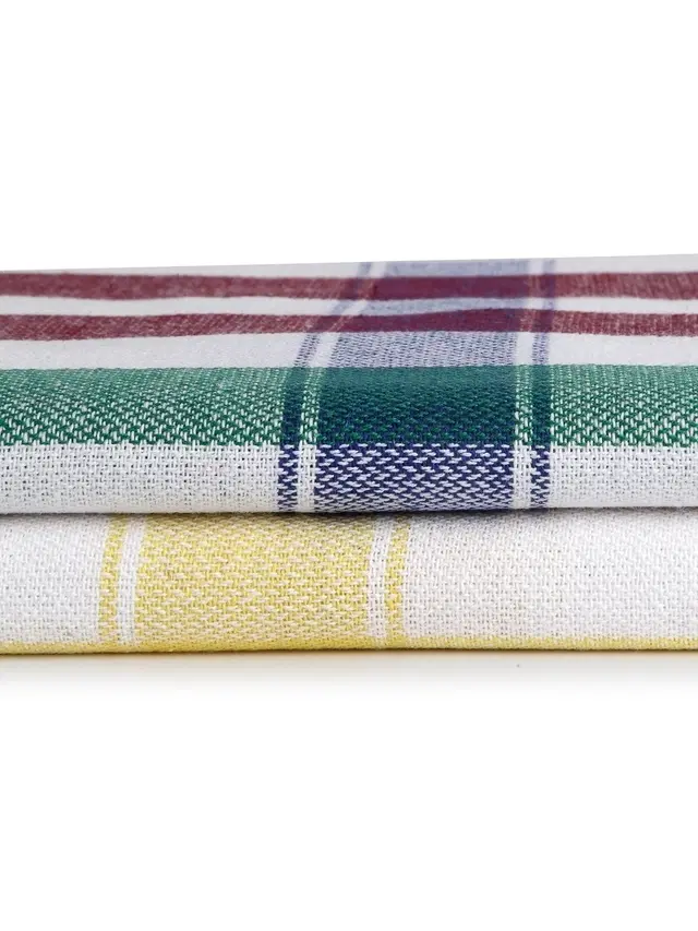 Cotton High Absorbent Bath Towels, Multicolor, Pack of 2