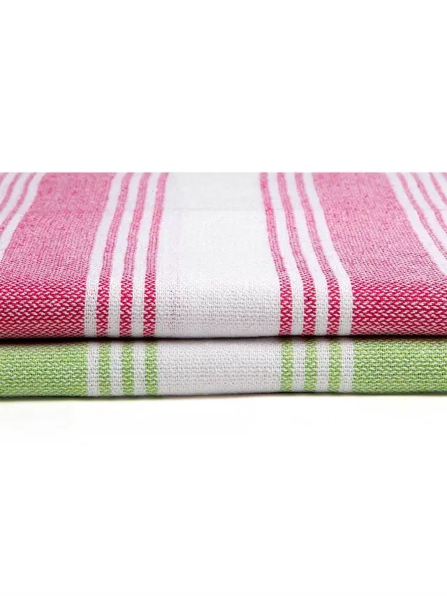 Cotton High Absorbent Bath Towels, Multicolor, Pack of 2