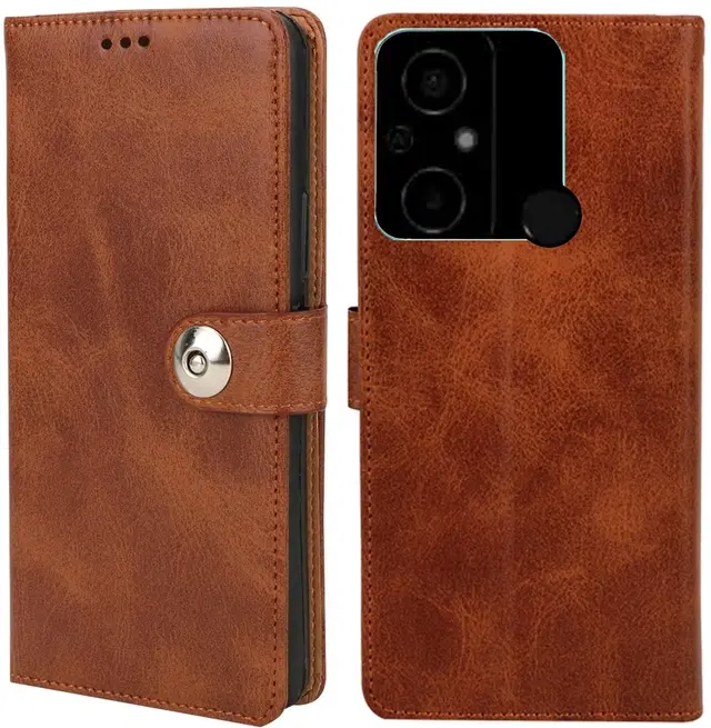 Flip Mobile Cover for POCO C55, Multicolor