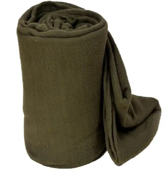 Fleece Blanket, Green, 60x90 Inches
