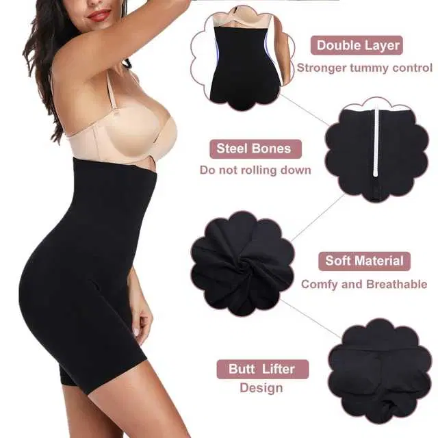 Women's Spandex & Nylon Waist Shapwear (S128)