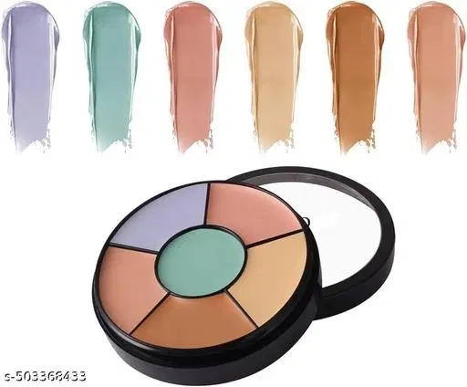 6-in-1 Colors Corrector Palette, Multicolor