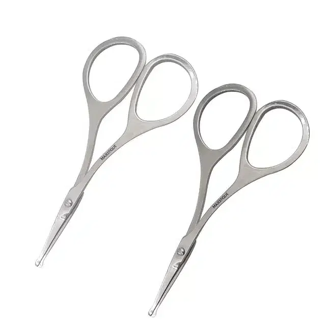 Majestique Facial Hair Scissors for Women & Men, Combo of 2, B-38