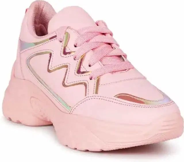 Longwalk Sports Running shoes for Womens (Pink, 39) (W-1521)
