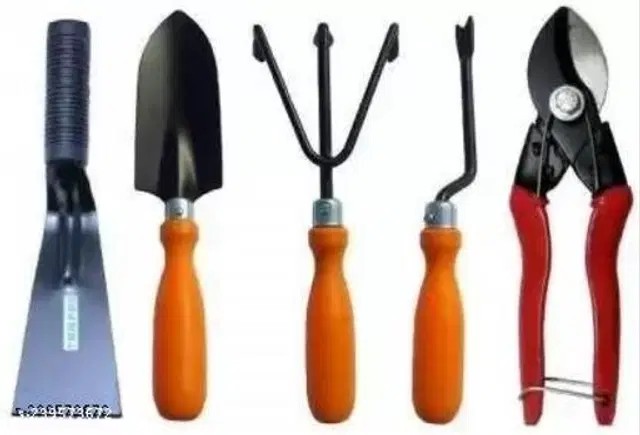 Gardening Tools Set, Multicolor, Set of 5