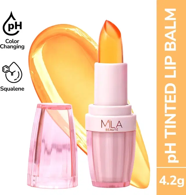 Mila Beaute Colour Switch pH Lip Balm With Squalene & Rapeseed Oil (4.2 g) (Pack Of 1)