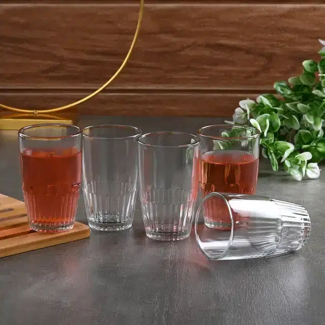 Liquor cum Cocktail Glasses, Transparent, 180 ml, Pack of 5