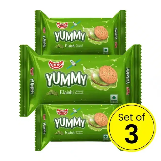 Anmol Yummy Elachi 67 g (Set of 3)