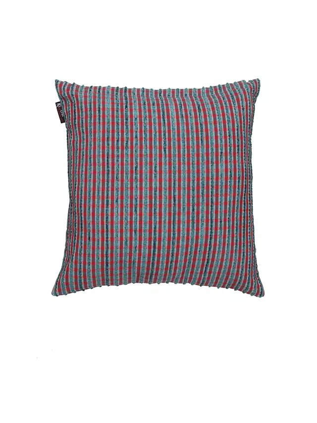 Cotton Cushion Cover, Multicolor, 16x16 inches