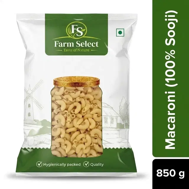Farm Select Macaroni 850 g (100 % Sooji)
