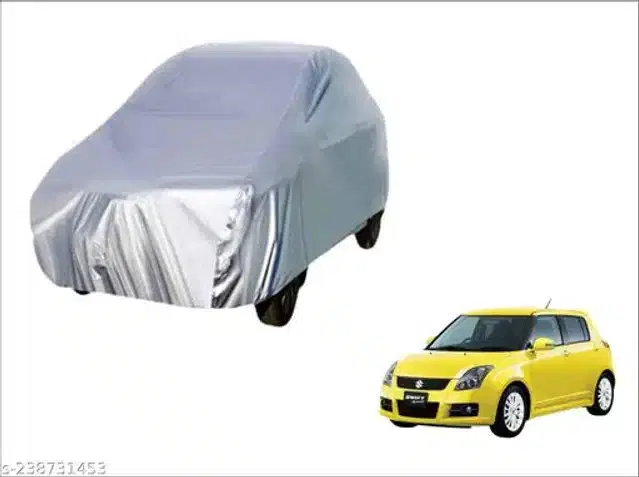 Taffeta Waterproof Car Cover for Maruti Suzuki Swift, Multicolor
