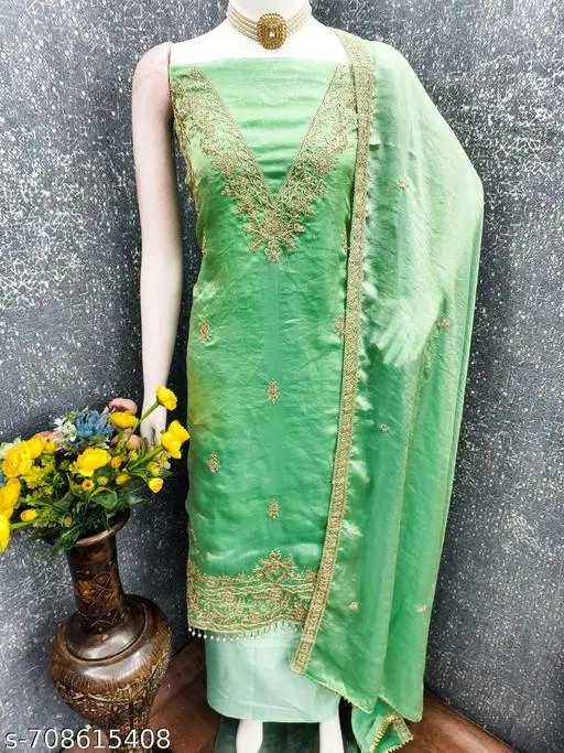 Bandhani Printed Jaipuri Designs Kurti for Women (Green, Un Stitched)