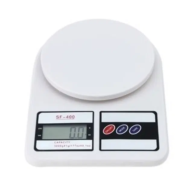 Immutable Electronic Kitchen Digital Weighing Scale 10 Kg Multipurpose SF-400A, Pack of 1