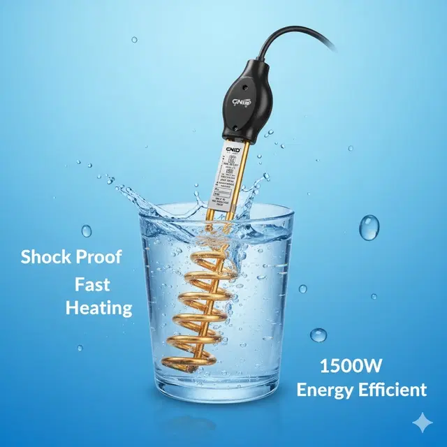 Copper Immersion Rod ,Multicolour, 1500 Watts