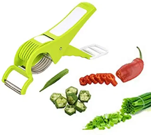 2 in 1 Vegetable Cutter & Peeler, Assorted