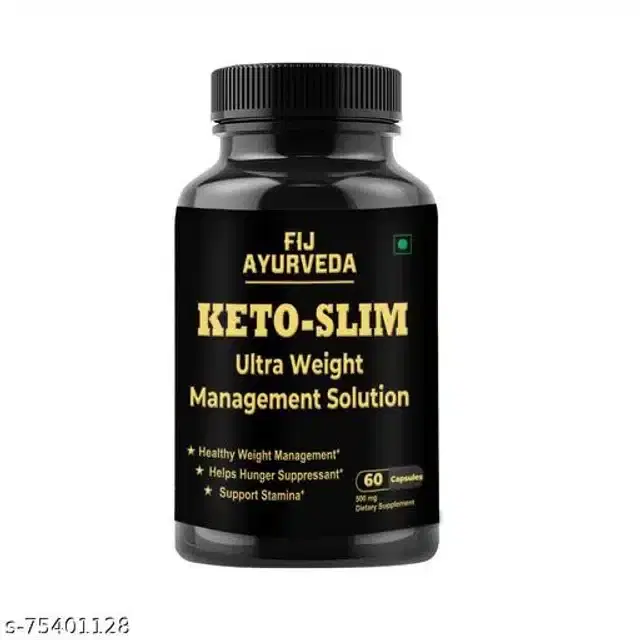 Fij Ayurveda 60 Pcs Keto Slim Capsule