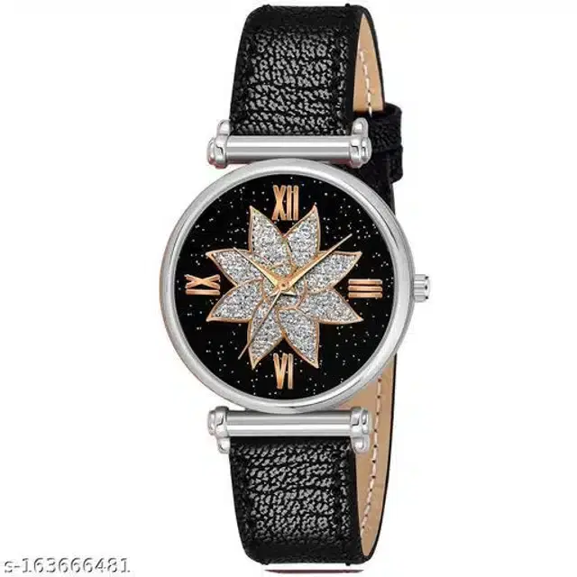 Analog Watch for Women (Black)