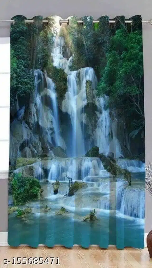 Curtains for Door, Multicolor, 5 Feet