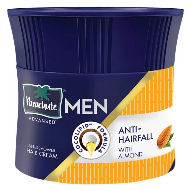 Parachute Advansed Men Hair Cream -  Anti-Hairfall with Almond Oil, 100 g