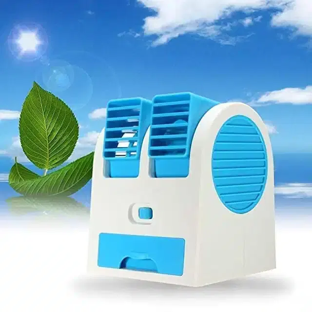 Portable Bladeless Small Water Air Cooler, Multicolor