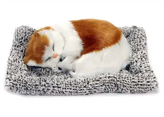 Sleeping Cat for Car Dashboard & Home Decor, Multicolor