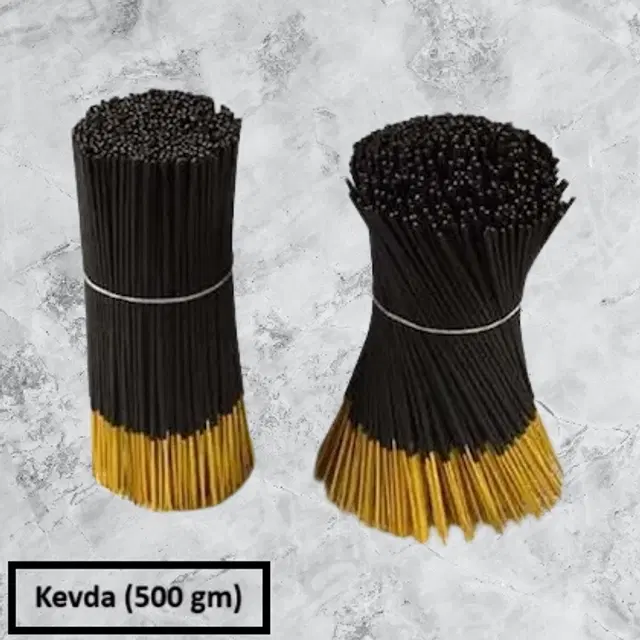 Premium Natural Handmade Loose Kevda Agarbatti, 500 g